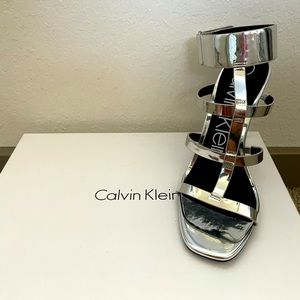 Calvin Kline Strapped heel